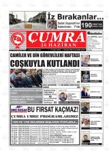 ÇUMRA 26 HAZİRAN