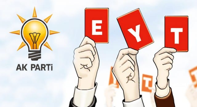 AK PARTİ’DEN EYT TAKVİMİ AÇIKLAMASI