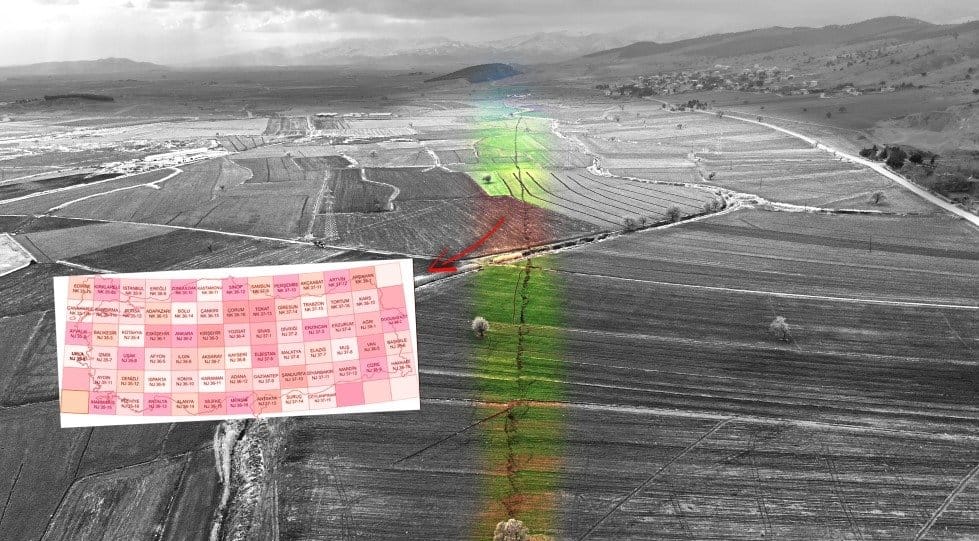 Türkiye diri fay haritası açıklandı