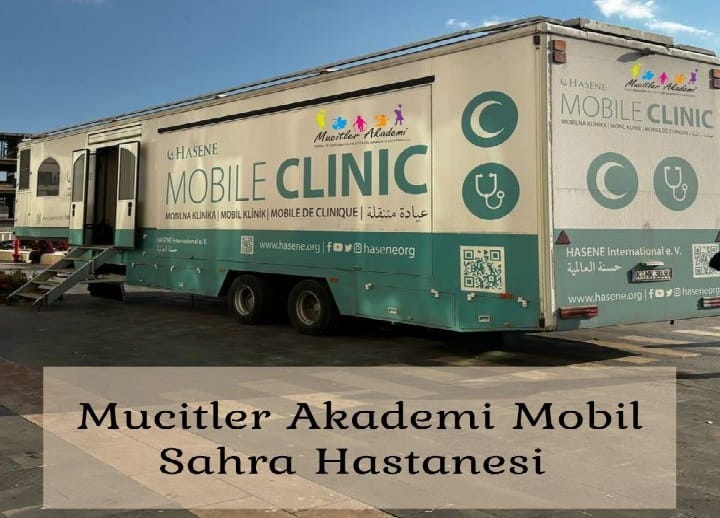 Mucitler akademi’den Kahramanmaraş’a Sahra Hastanesi