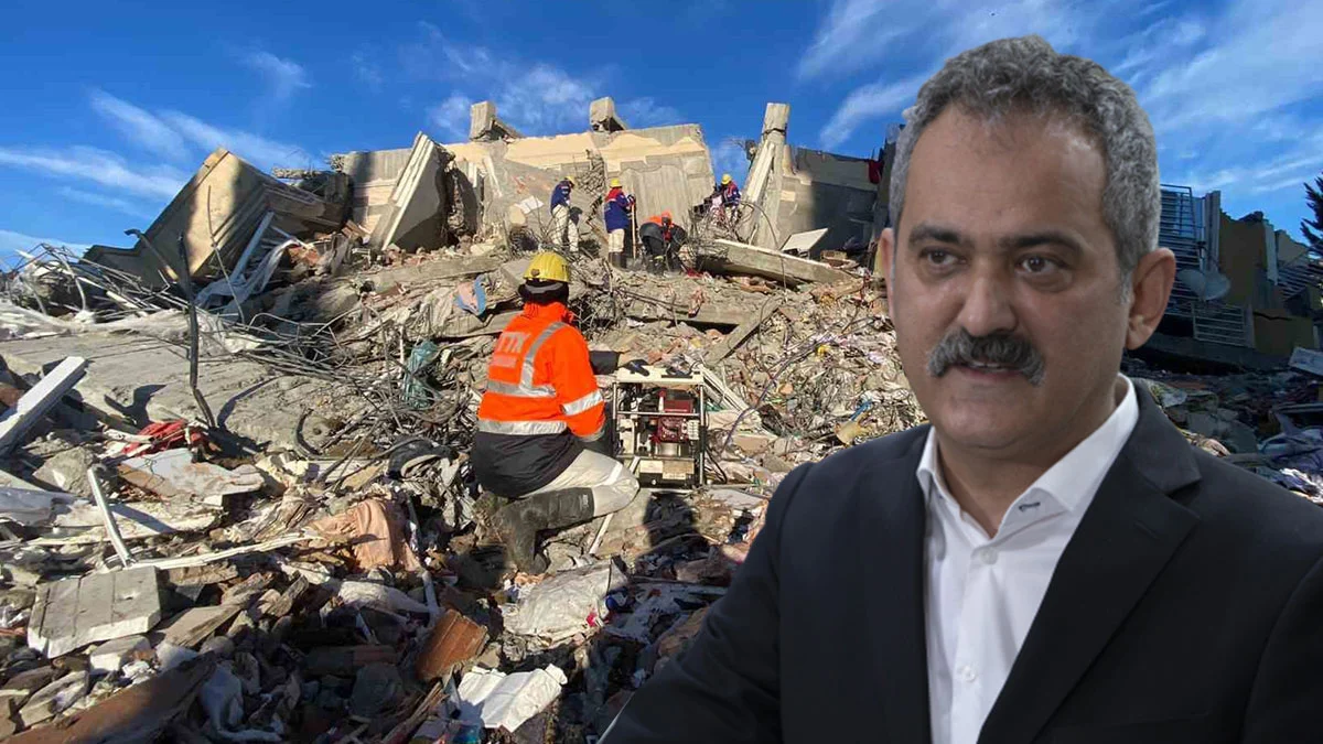 Deprem bölgesinde okulların açılış tarihleri belli oldu