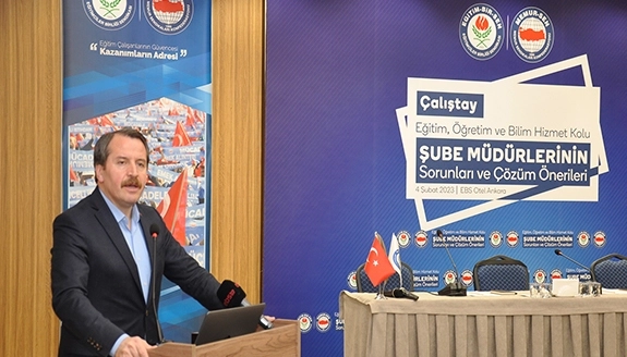 Eğitim Bir-Sen’in, şube müdürleri çalıştayı bitti!