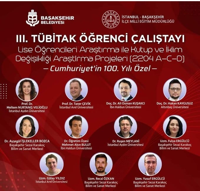 Başakşehir’de TÜBİTAK Öğrenci Çalıştayı düzenlendi