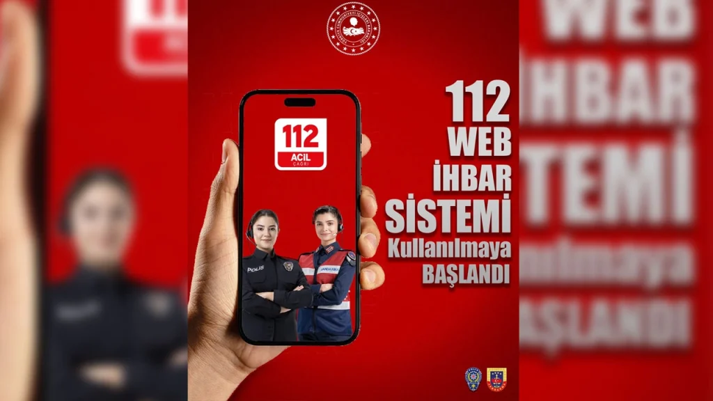 ‘112 Web İhbar Sistemi’ dönemi başlıyor!