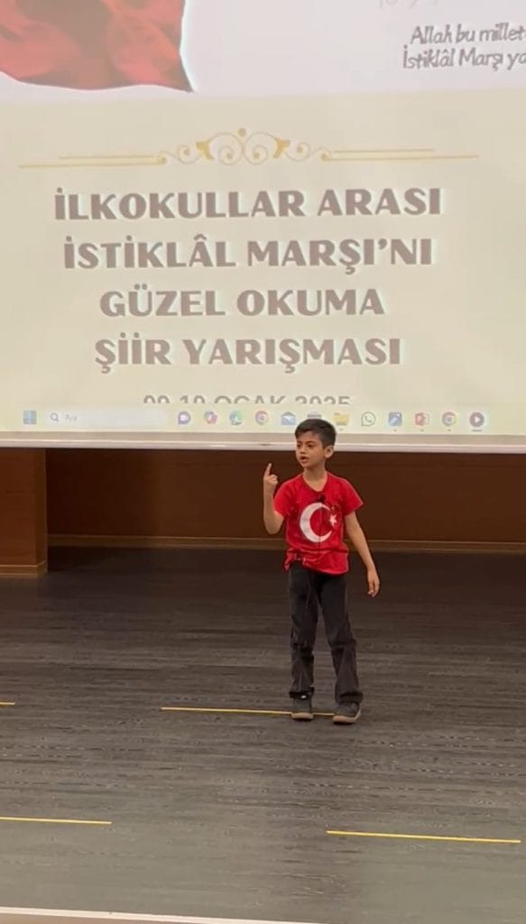 Erdoğanlar İlkokulu öğrencisi İstanbul ikincisi oldu