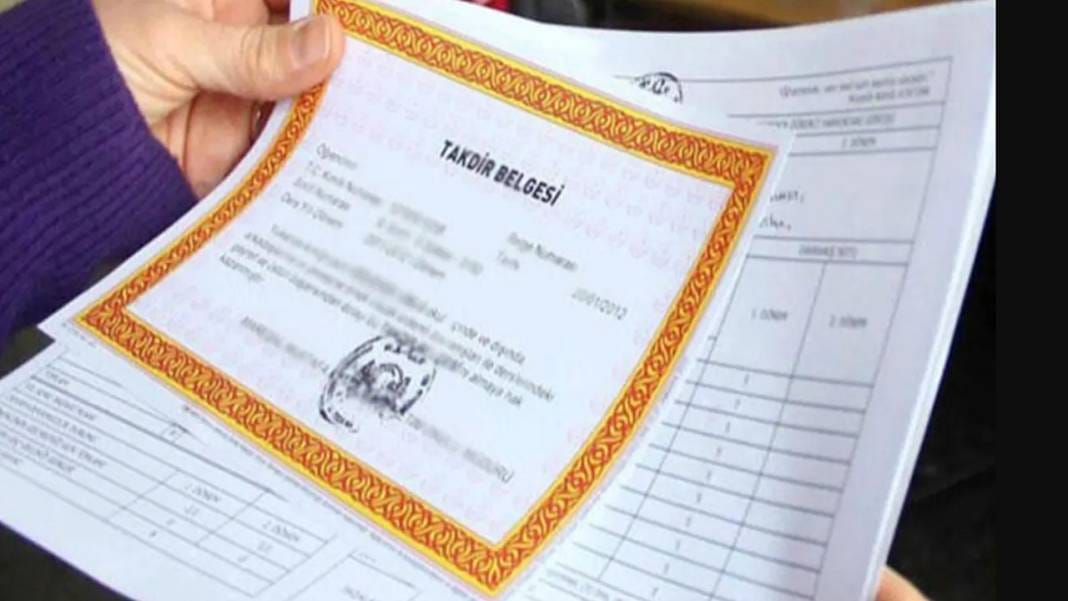 Takdir ve teşekkür belgelerei nereden ilan edilecek?