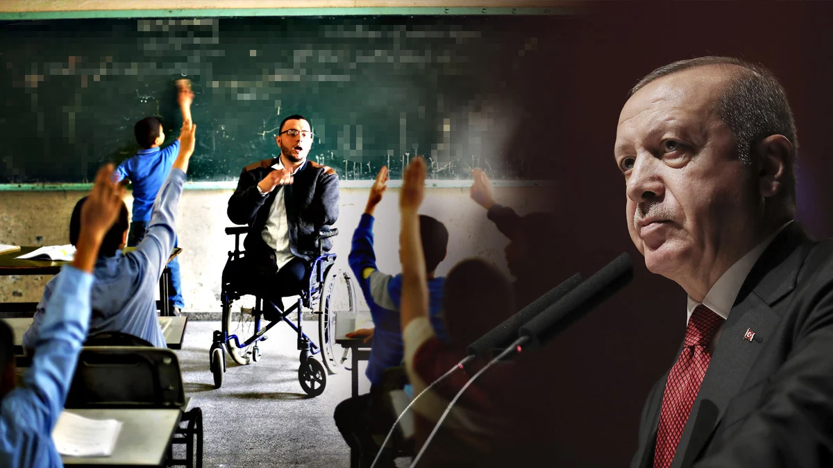 Cumhurbaşkanı Erdoğan: Bin 381 engelli öğretmen atanacak