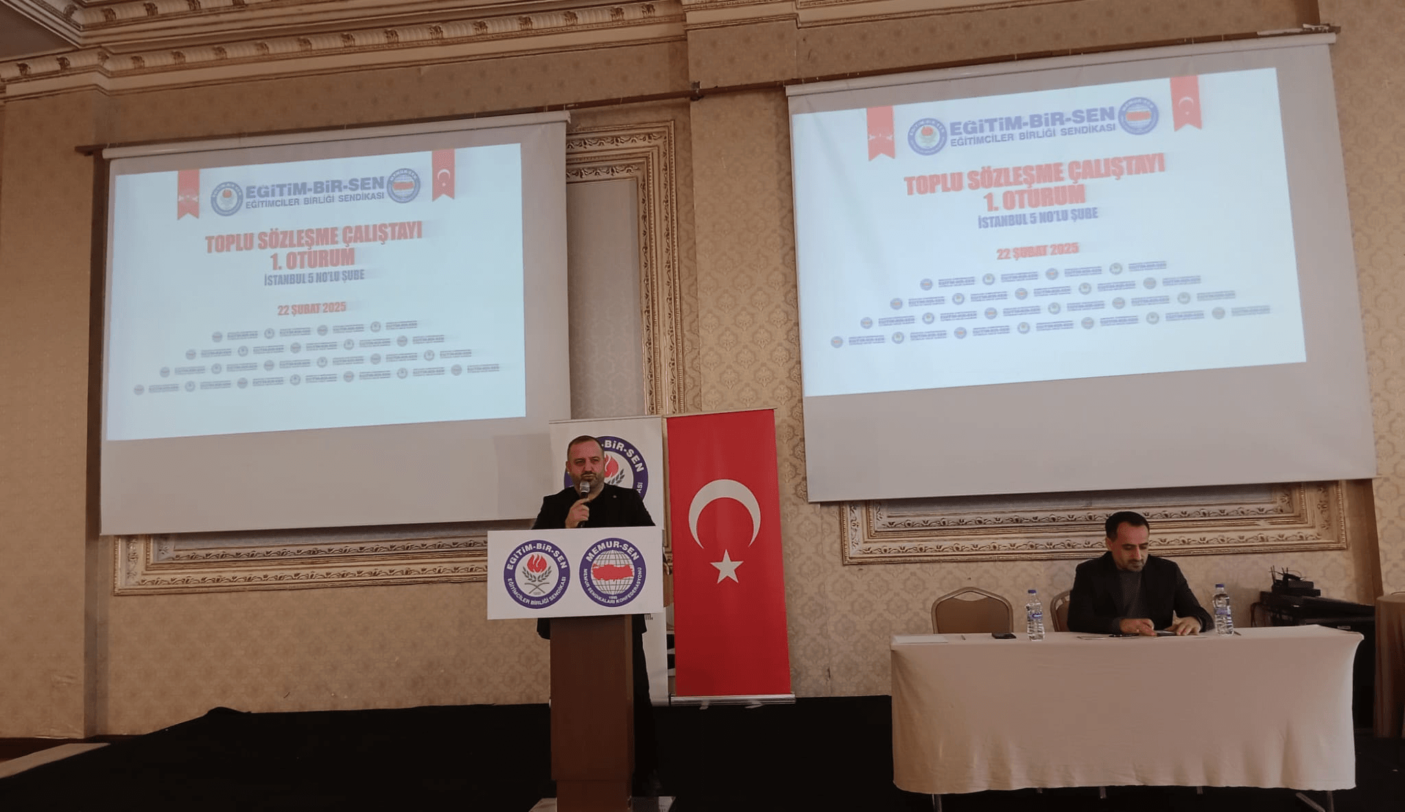 Eğitim-Bir-Sen İstanbul 5 Nolu Şube Toplu Sözleşme Çalıştayı Düzenledi