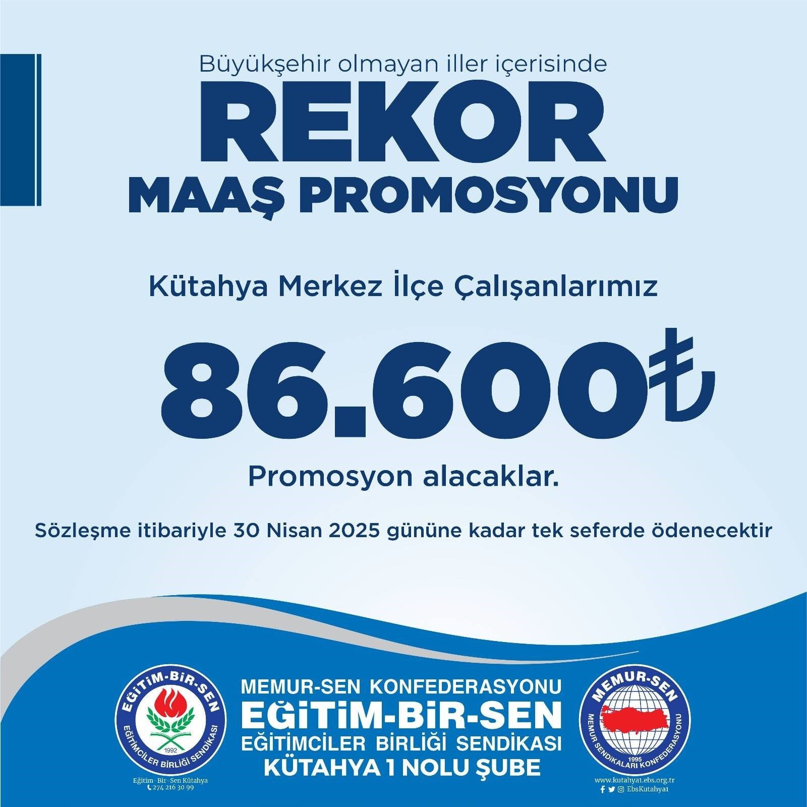 Kütahya’da promosyonda rekor!