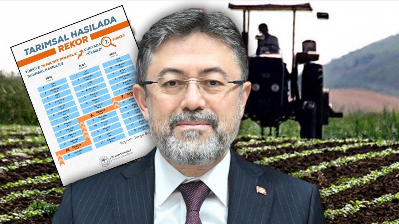 Türkiye tarımda rekor kırdı!