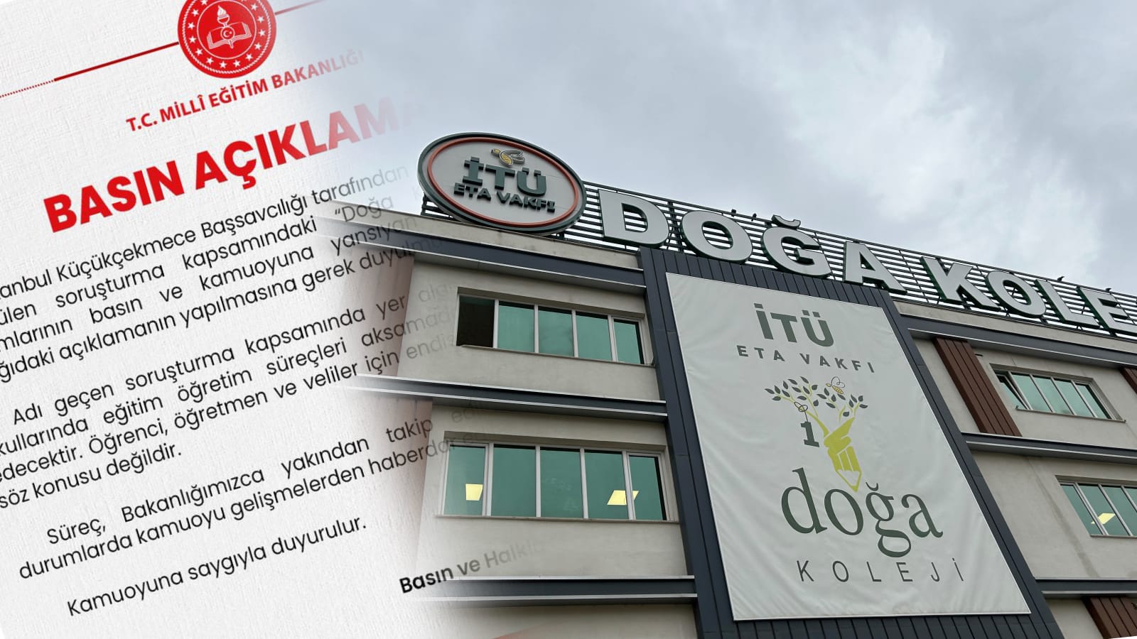 MEB’den Doğa Koleji Hakkında Açıklama