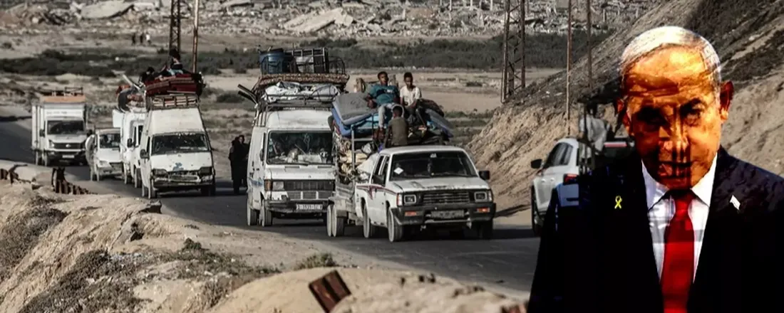 Katil Netanyahu kendini ele verdi!