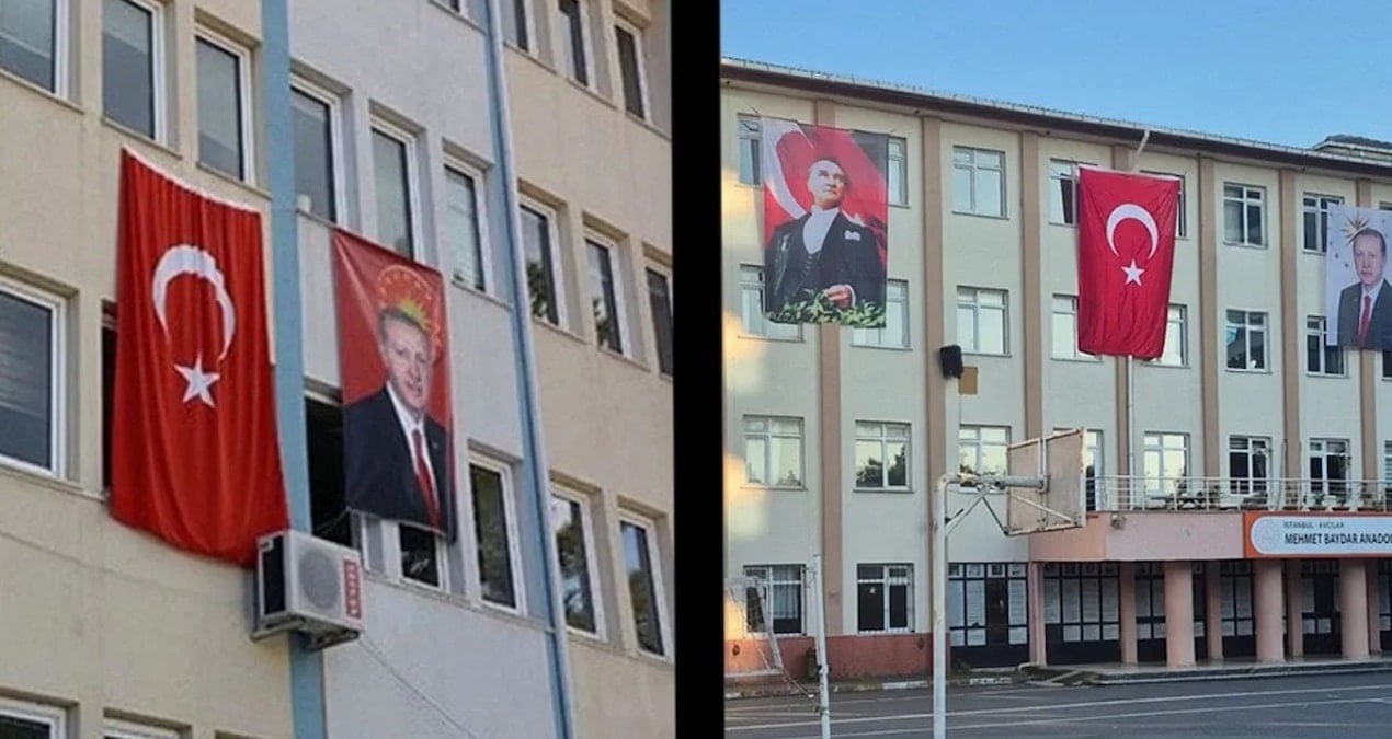 Okullarda Erdoğan posteri tartışmalarına son nokta!