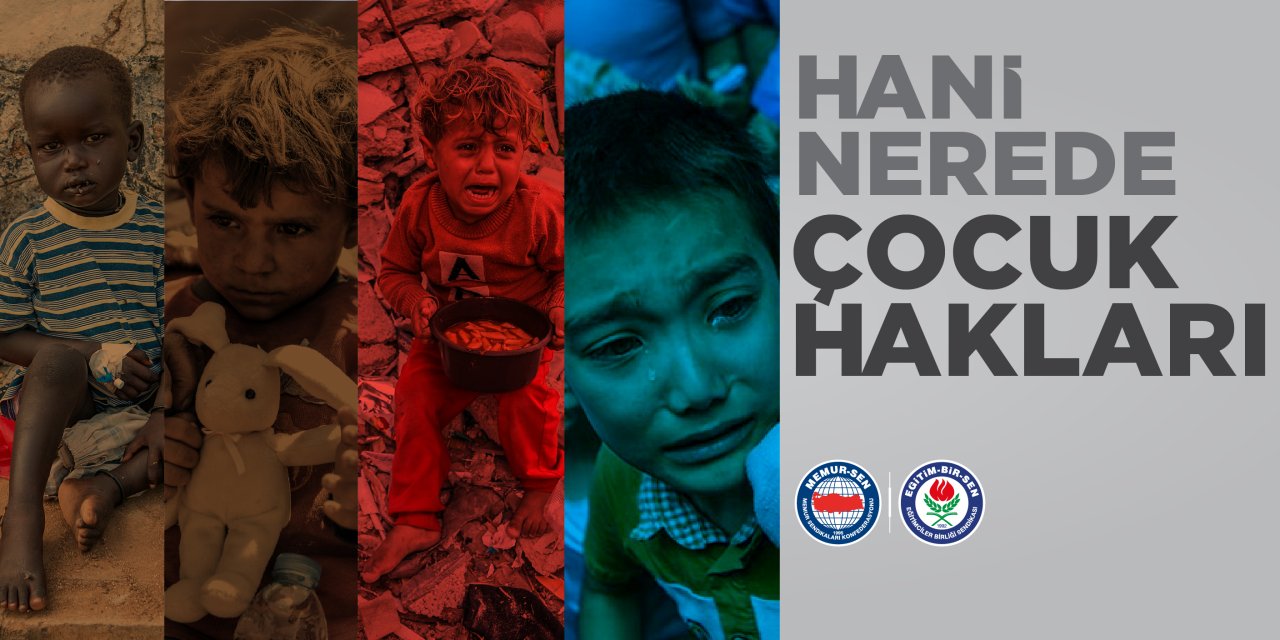 Eğitim-Bir-Sen’den Dünya Çocuk Hakları Günü Mesajı