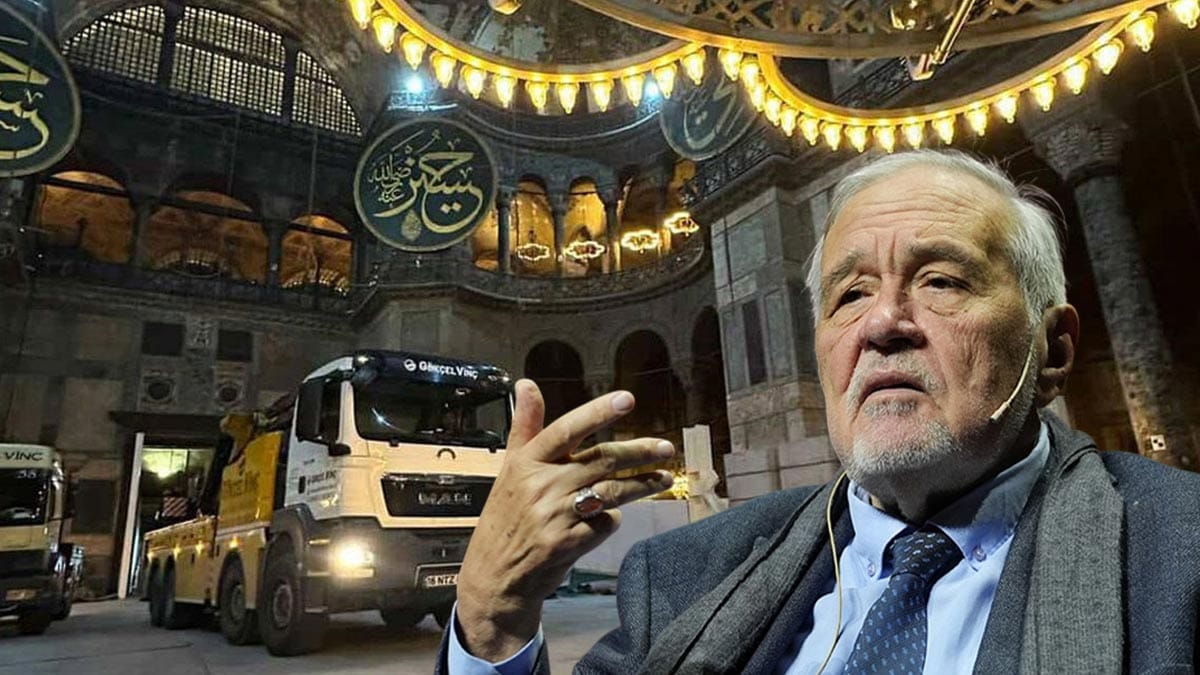İlber Ortaylı’dan Ayasofya’daki görüntülere tepki