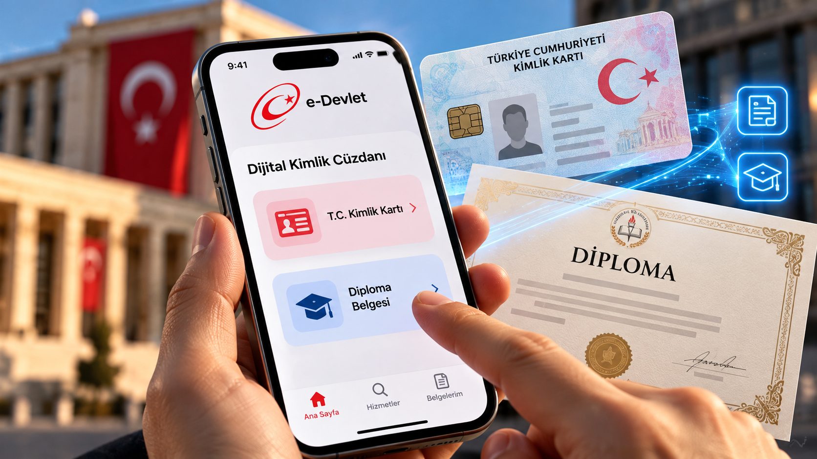 Dijital kimlik cüzdanı geliyor!